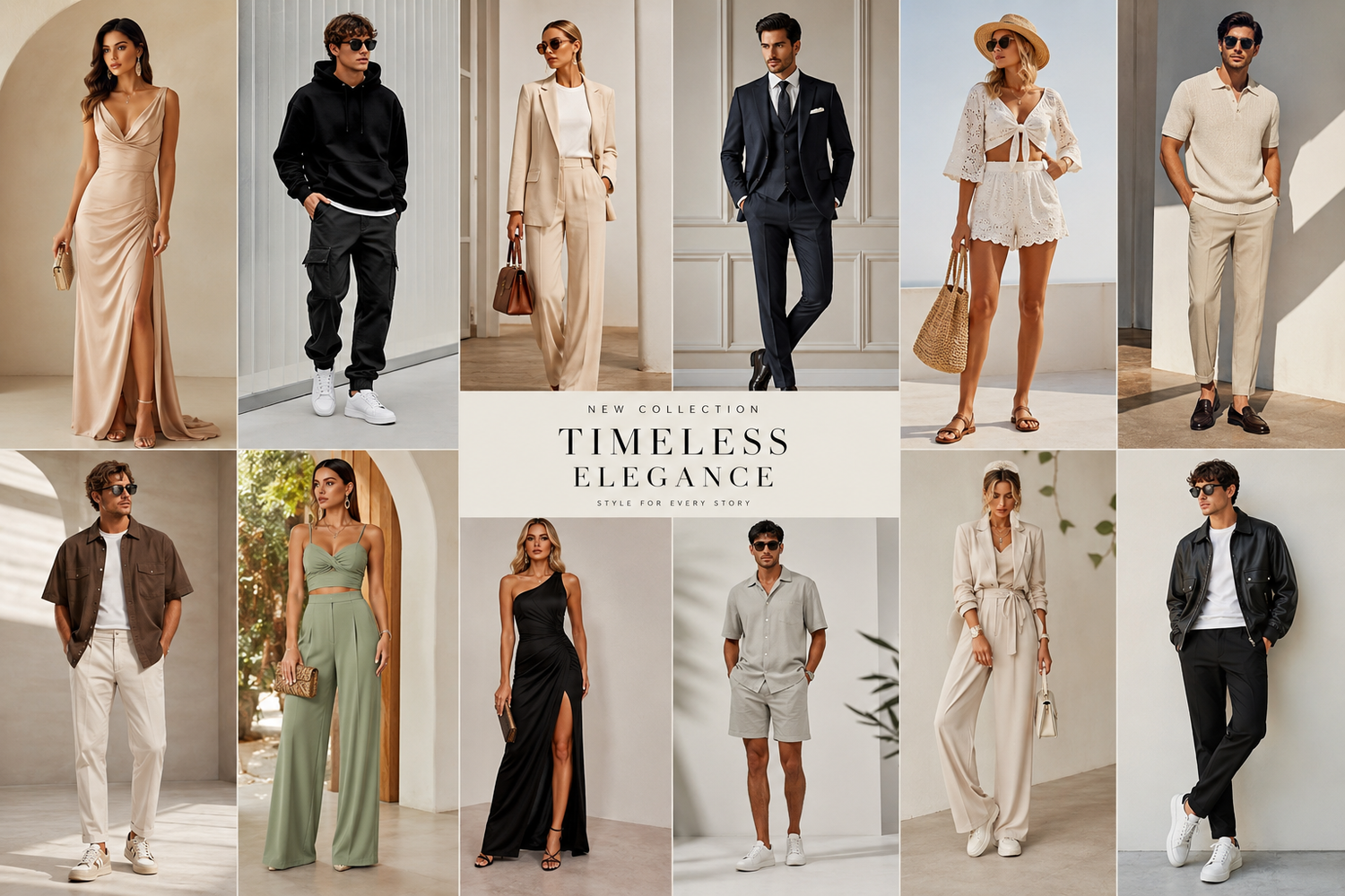 Fashionable clothes for occasions